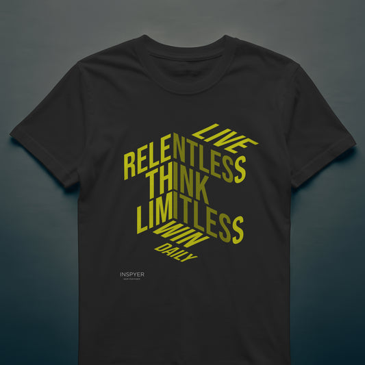 INSPYER Live Relentless Win Daily Unisex T-Shirt