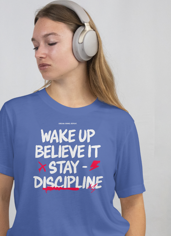 INSPYER WAKE UP BELIEVE IT MOTIVATIONAL T-SHIRT