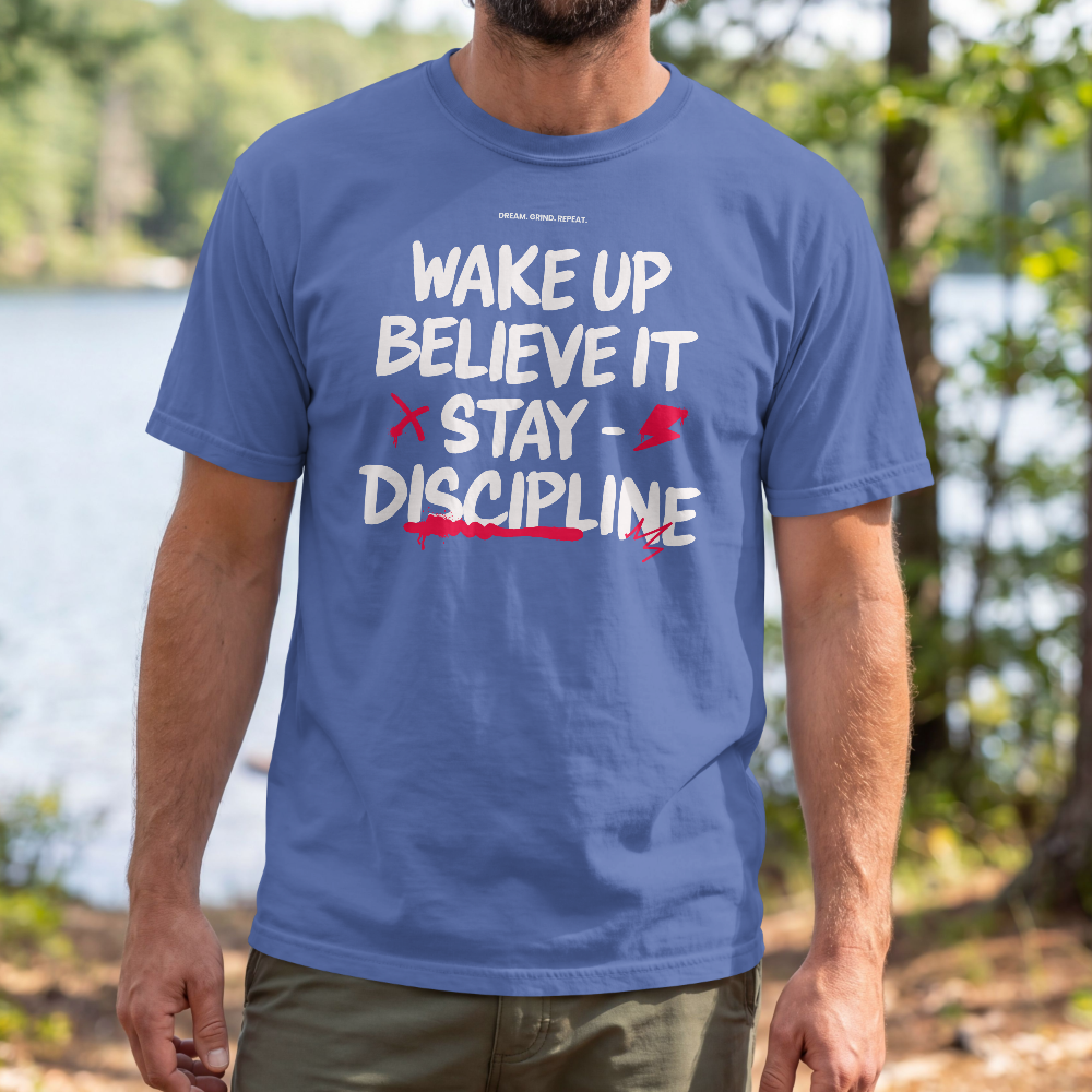 INSPYER WAKE UP BELIEVE IT MOTIVATIONAL T-SHIRT