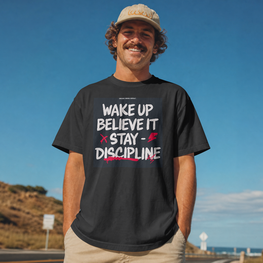 INSPYER WAKE UP BELIEVE IT MOTIVATIONAL T-SHIRT
