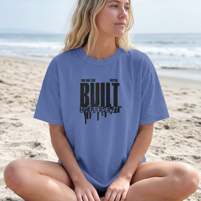 INSPYER Built Different | Motivational Streetwear T-Shirt