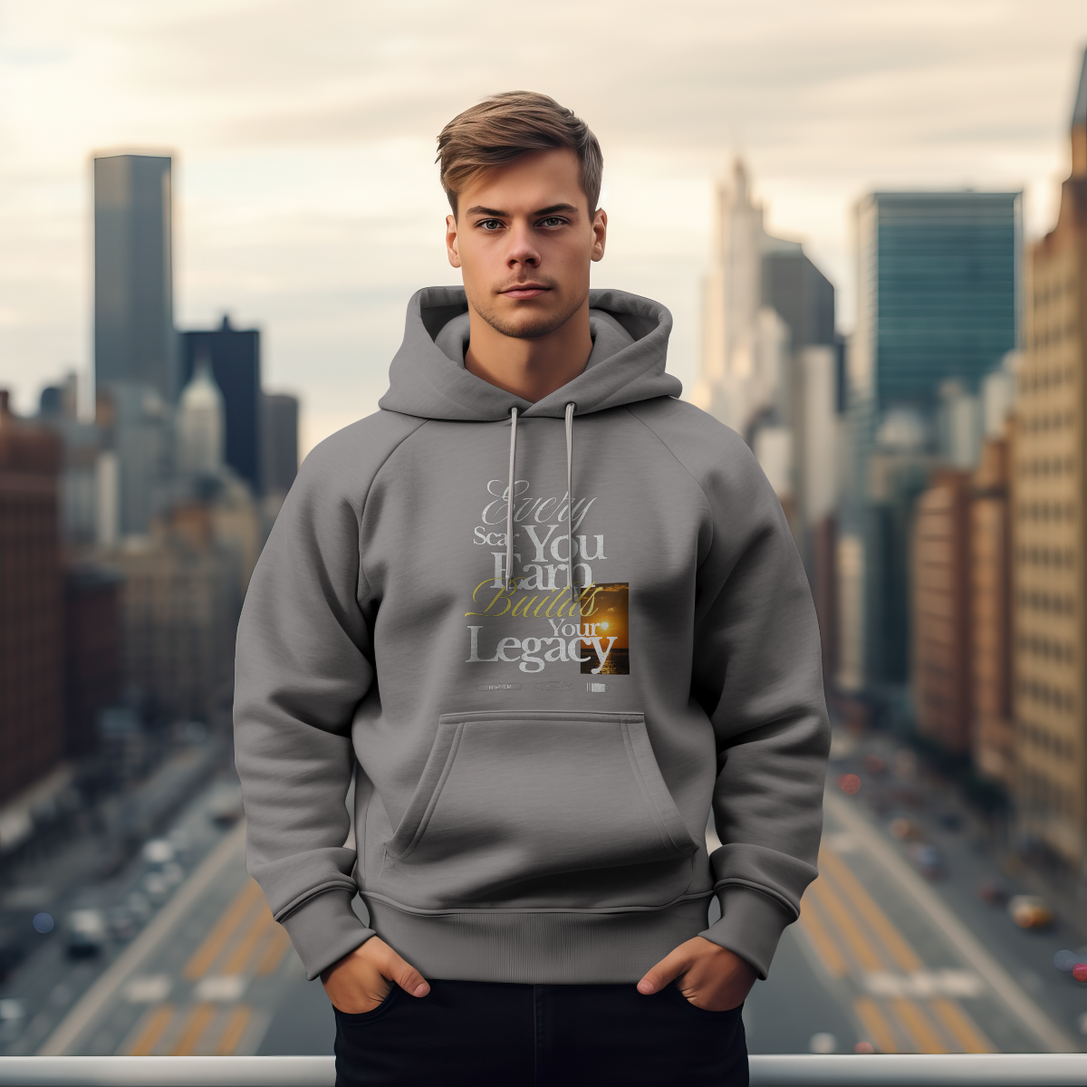 INSPYER Builds Your Legacy Unisex Streetwear Hoodie