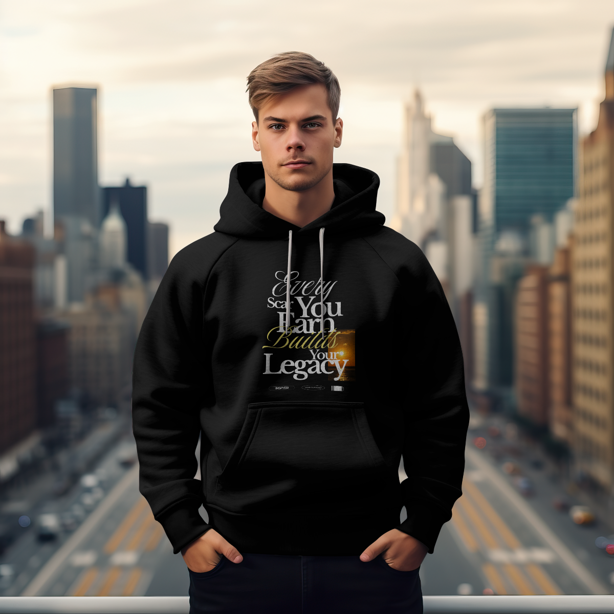 INSPYER Builds Your Legacy Unisex Streetwear Hoodie