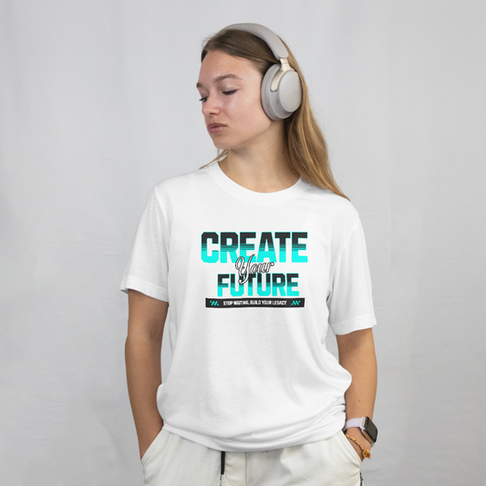 INSPYER Create Your Future | Motivational Unisex T-Shirt