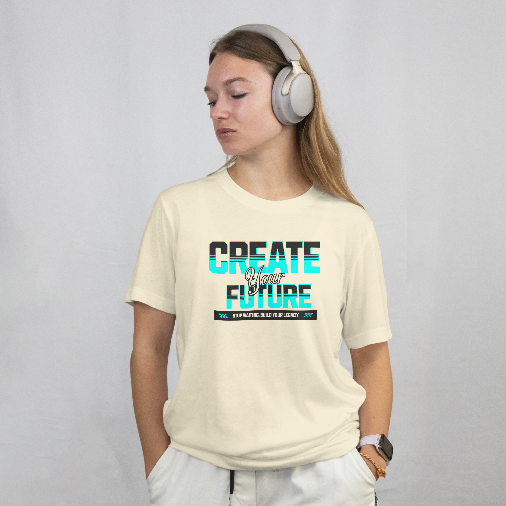 INSPYER CREATE YOUR FUTURE MOTIVATIONAL T-SHIRT