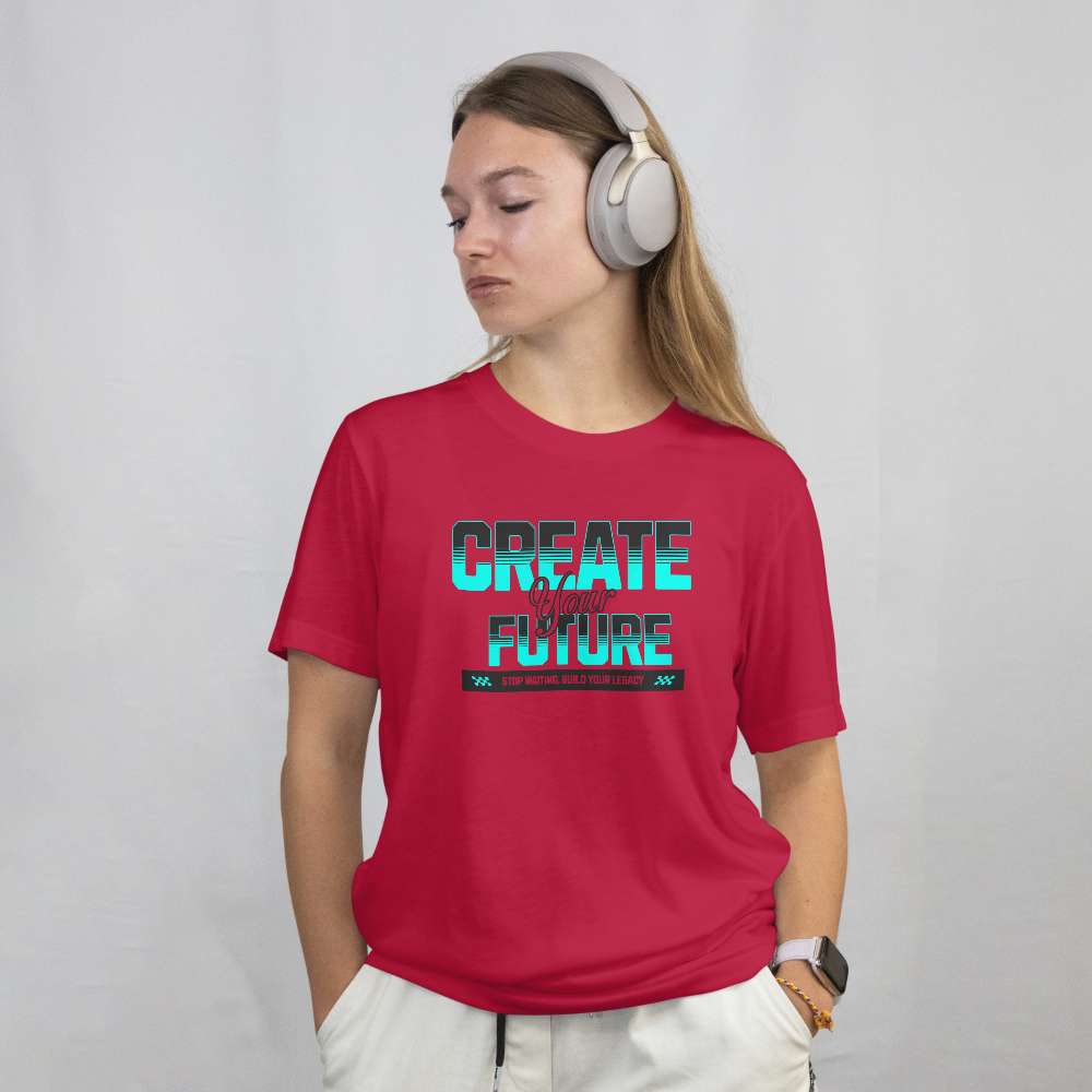 INSPYER CREATE YOUR FUTURE MOTIVATIONAL T-SHIRT