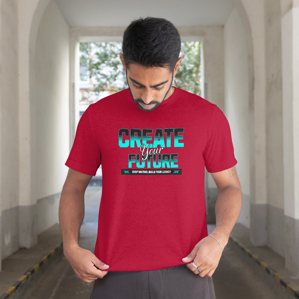 INSPYER CREATE YOUR FUTURE MOTIVATIONAL T-SHIRT