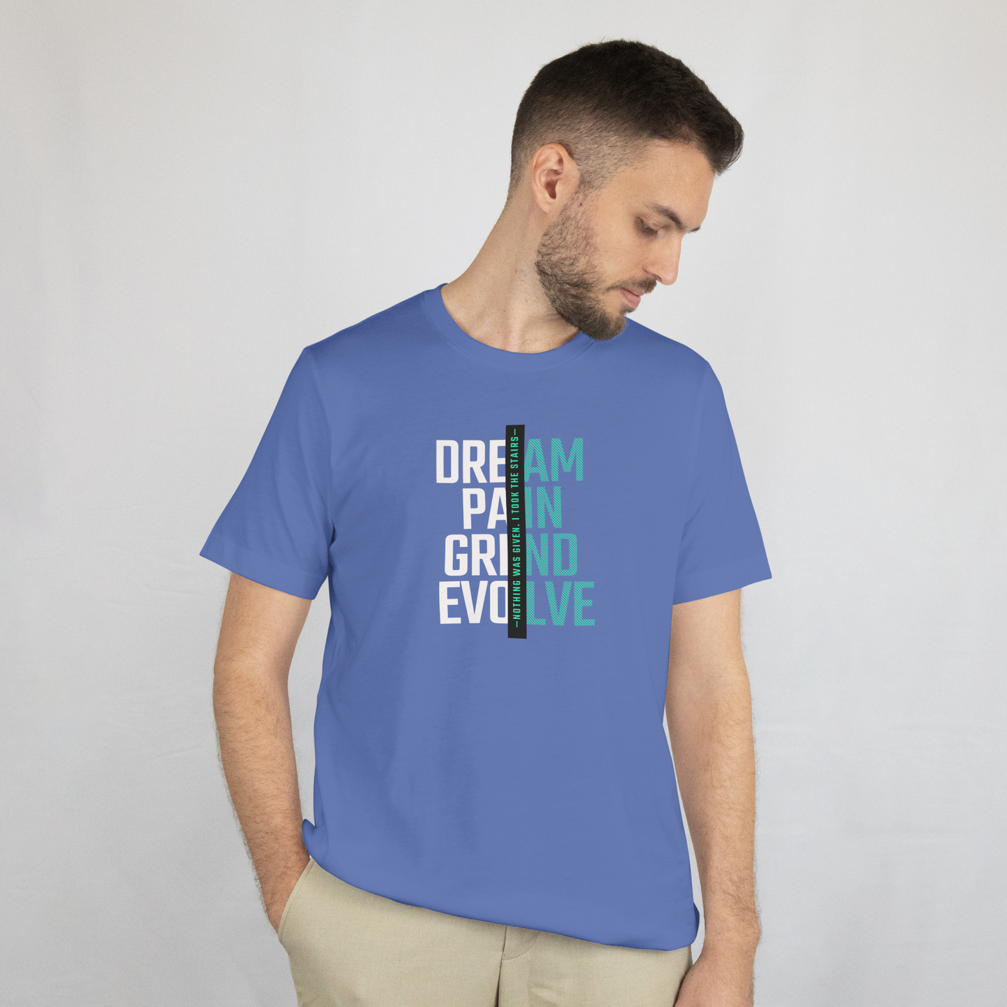 INSPYER DREAM GRIND EVOLVE MOTIVATIONAL T-SHIRT