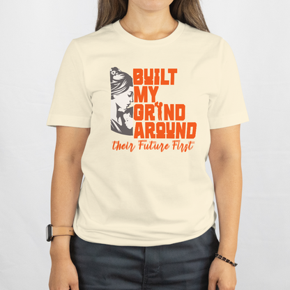 INSPYER Built My Grind Mom | Motivational Women's T-Shirt