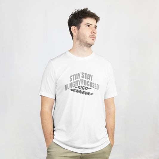 INSPYER STAY FOCUS STAY WINNING MOTIVATIONAL UNISEX T-SHIRT