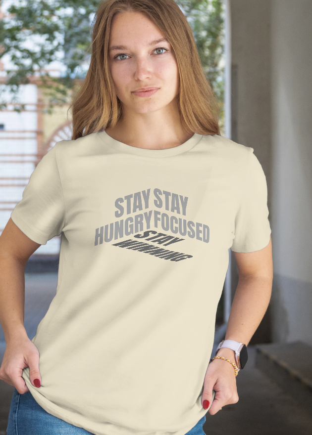 INSPYER STAY FOCUS STAY WINNING MOTIVATIONAL UNISEX T-SHIRT