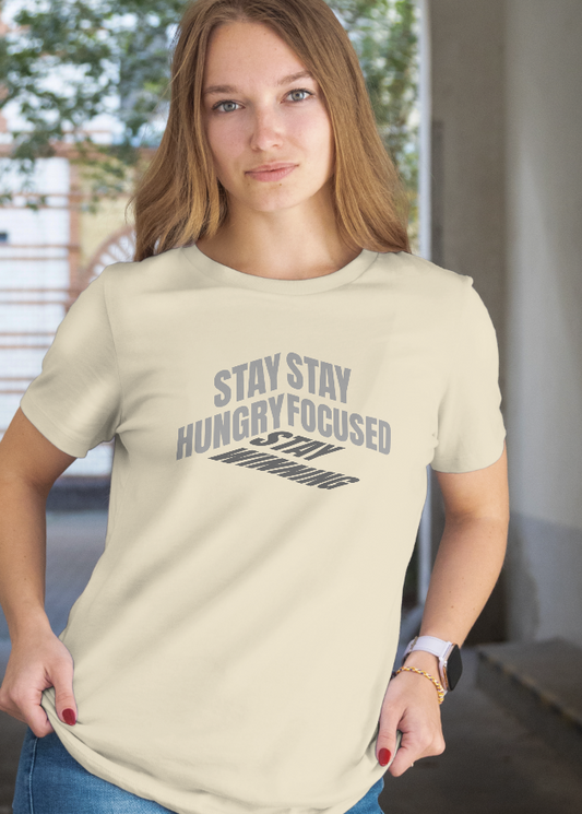 INSPYER STAY FOCUS STAY WINNING MOTIVATIONAL UNISEX T-SHIRT