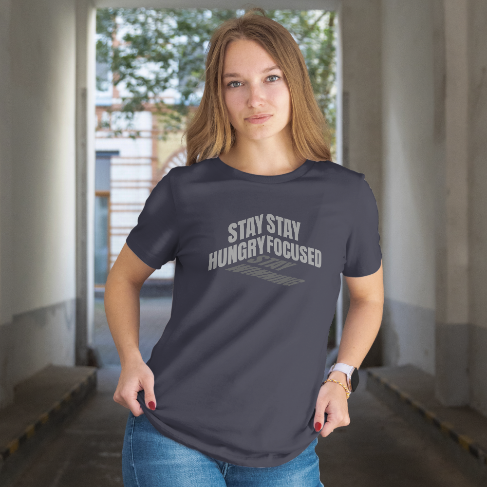 INSPYER STAY FOCUS STAY WINNING MOTIVATIONAL UNISEX T-SHIRT