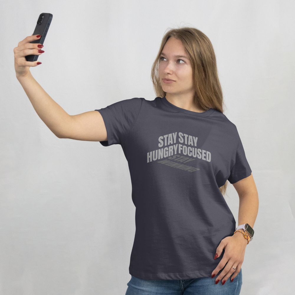 INSPYER STAY FOCUS STAY WINNING MOTIVATIONAL UNISEX T-SHIRT
