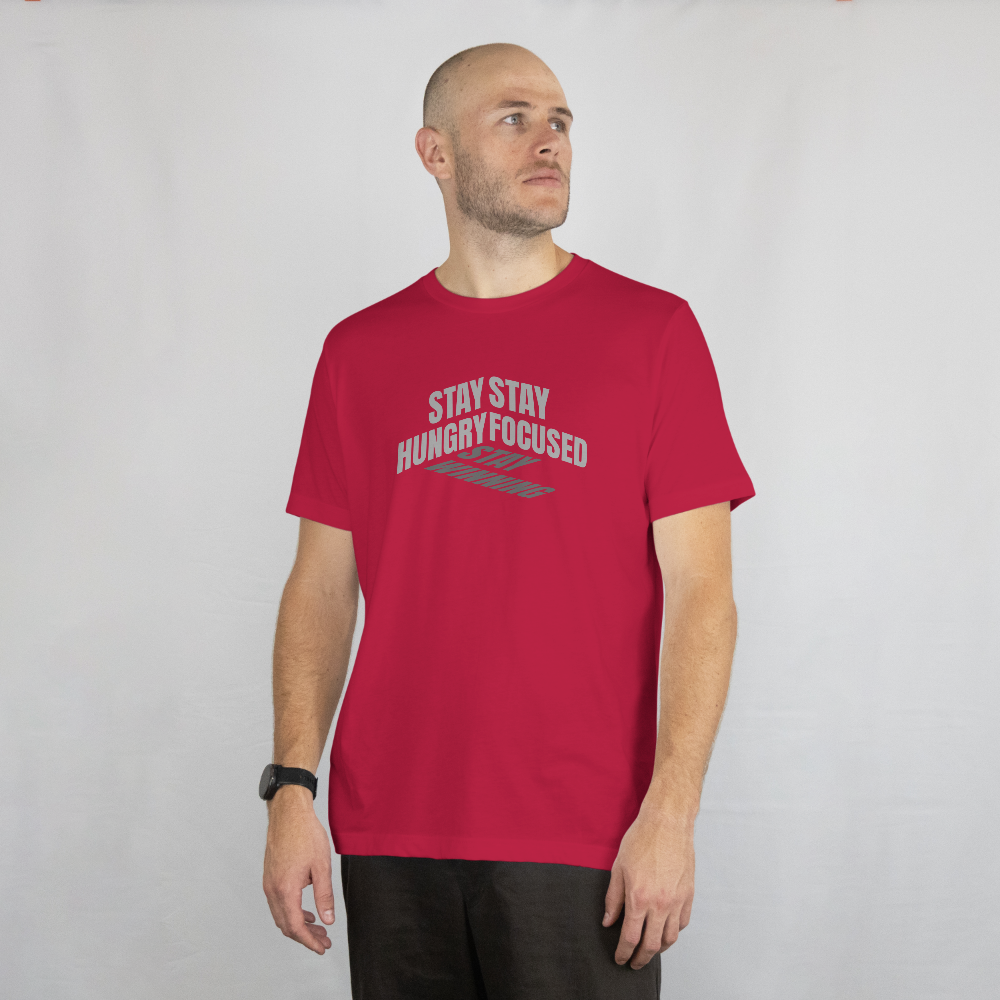 INSPYER STAY FOCUS STAY WINNING MOTIVATIONAL UNISEX T-SHIRT