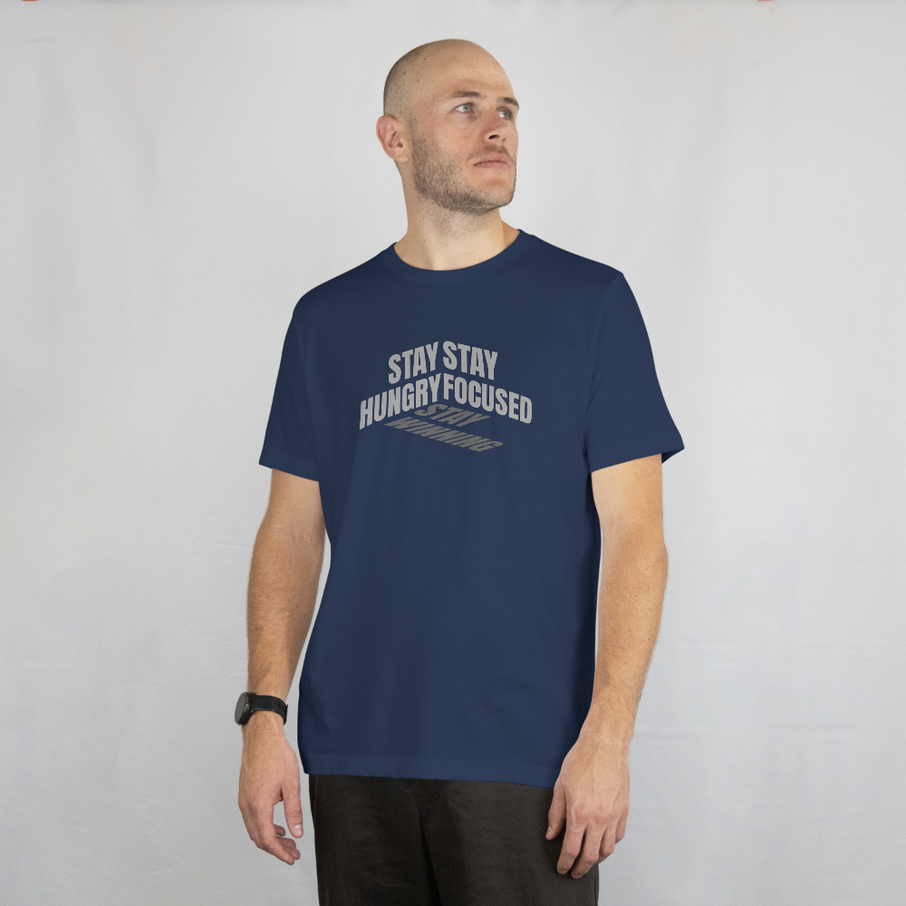 INSPYER STAY FOCUS STAY WINNING MOTIVATIONAL UNISEX T-SHIRT