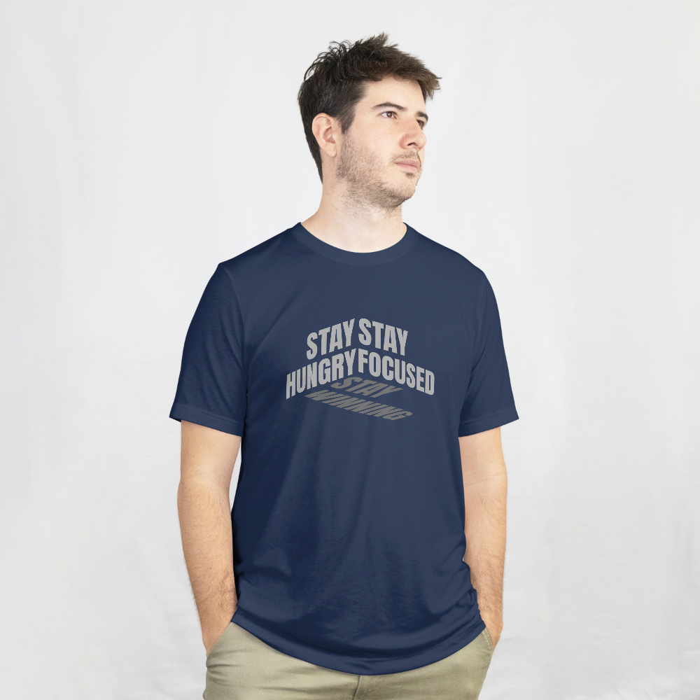 INSPYER STAY FOCUS STAY WINNING MOTIVATIONAL UNISEX T-SHIRT