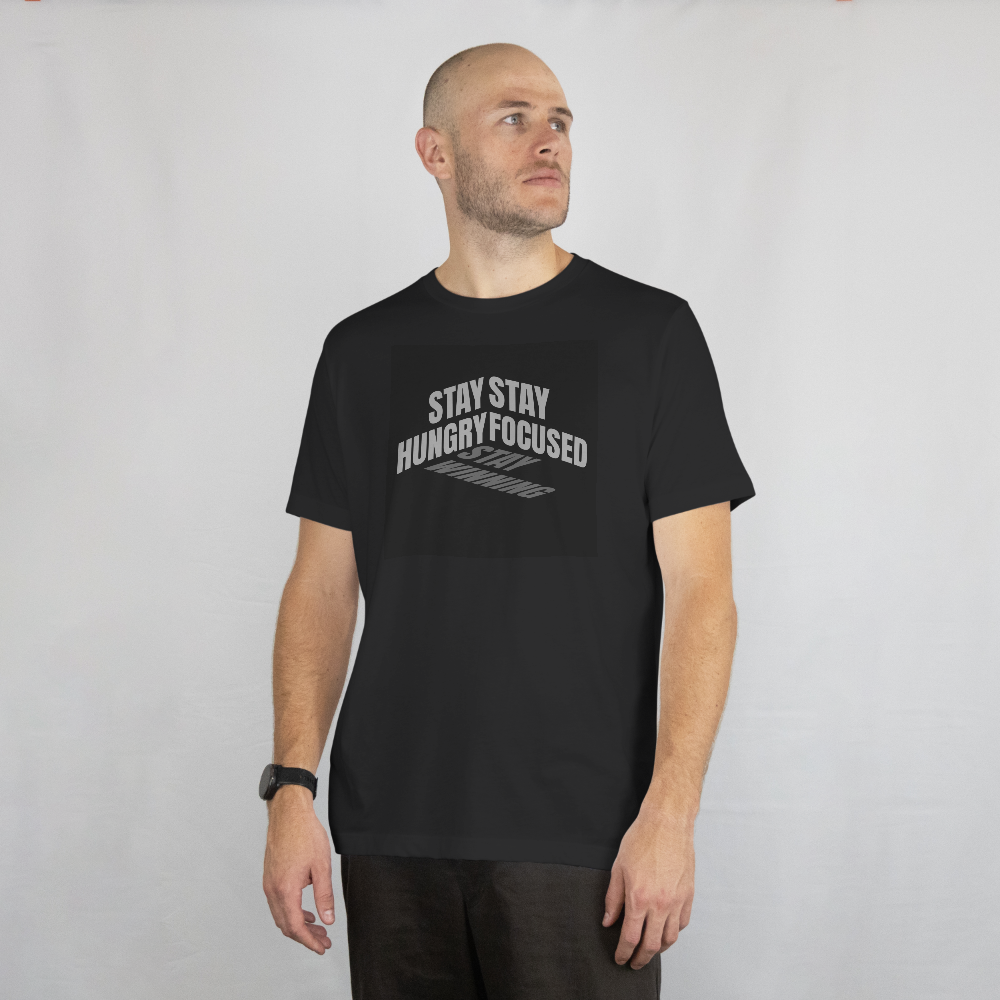 INSPYER STAY FOCUS STAY WINNING MOTIVATIONAL UNISEX T-SHIRT