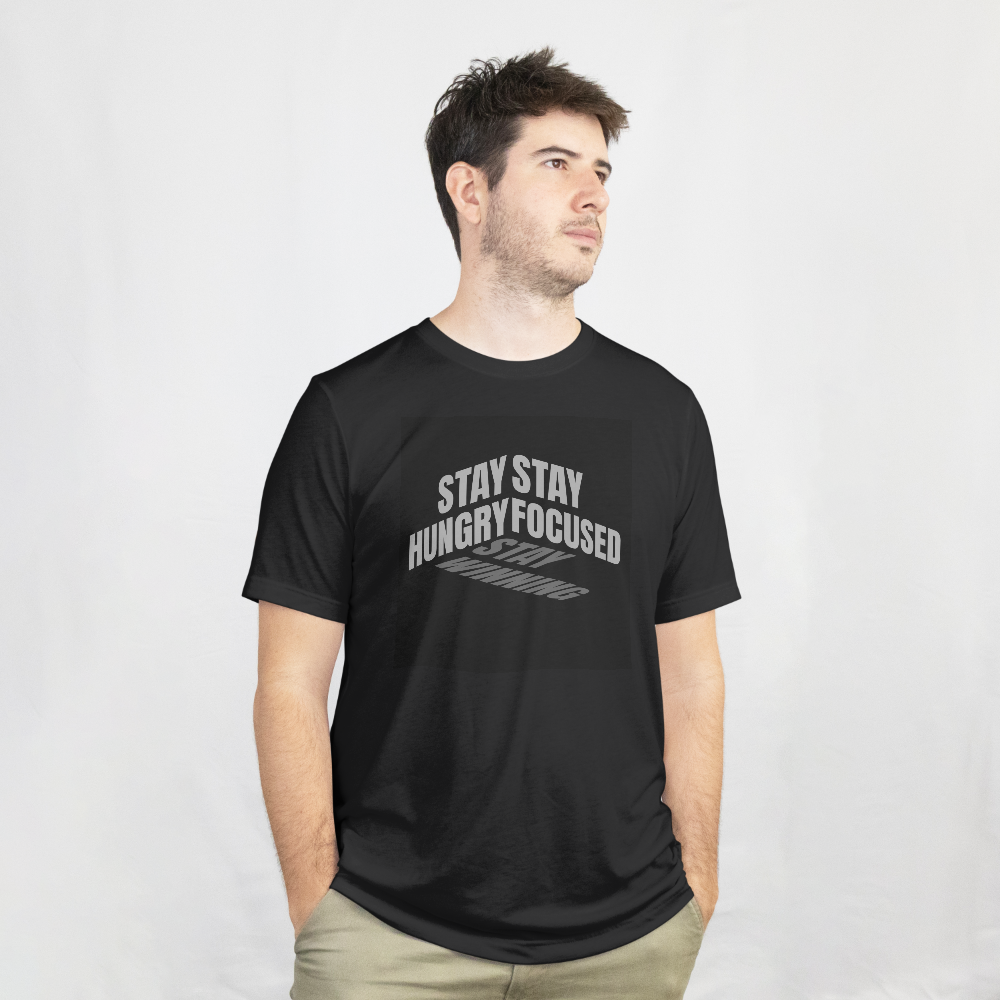 INSPYER STAY FOCUS STAY WINNING MOTIVATIONAL UNISEX T-SHIRT