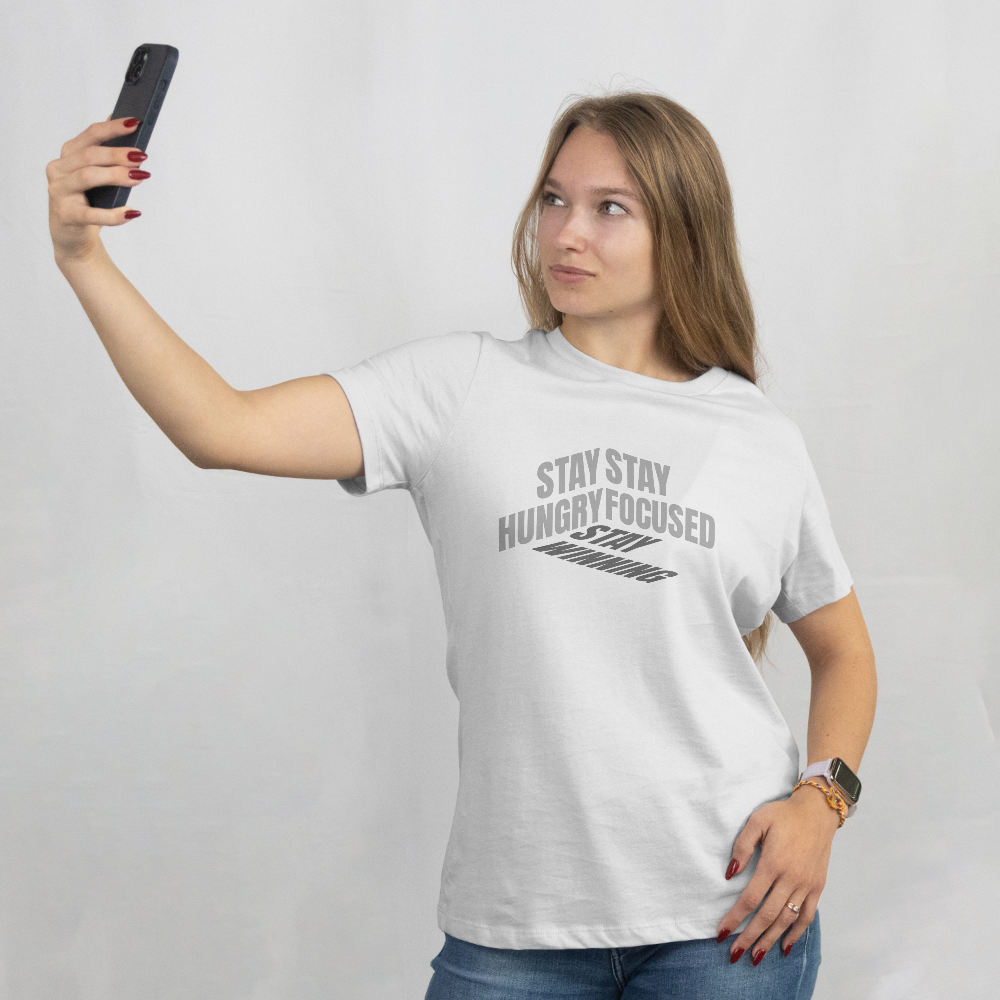 INSPYER STAY FOCUS STAY WINNING MOTIVATIONAL UNISEX T-SHIRT