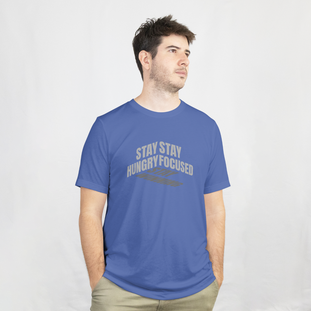 INSPYER STAY FOCUS STAY WINNING MOTIVATIONAL UNISEX T-SHIRT