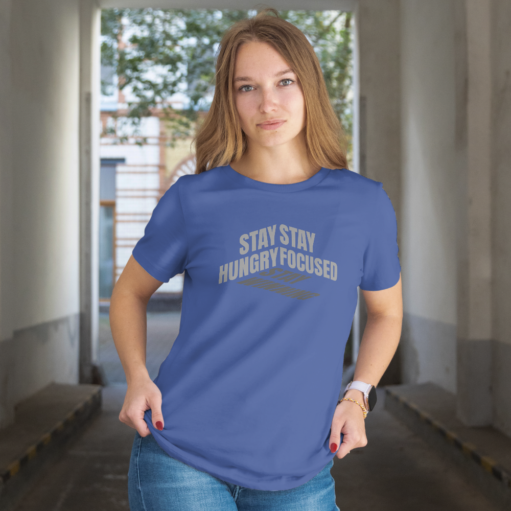 INSPYER STAY FOCUS STAY WINNING MOTIVATIONAL UNISEX T-SHIRT