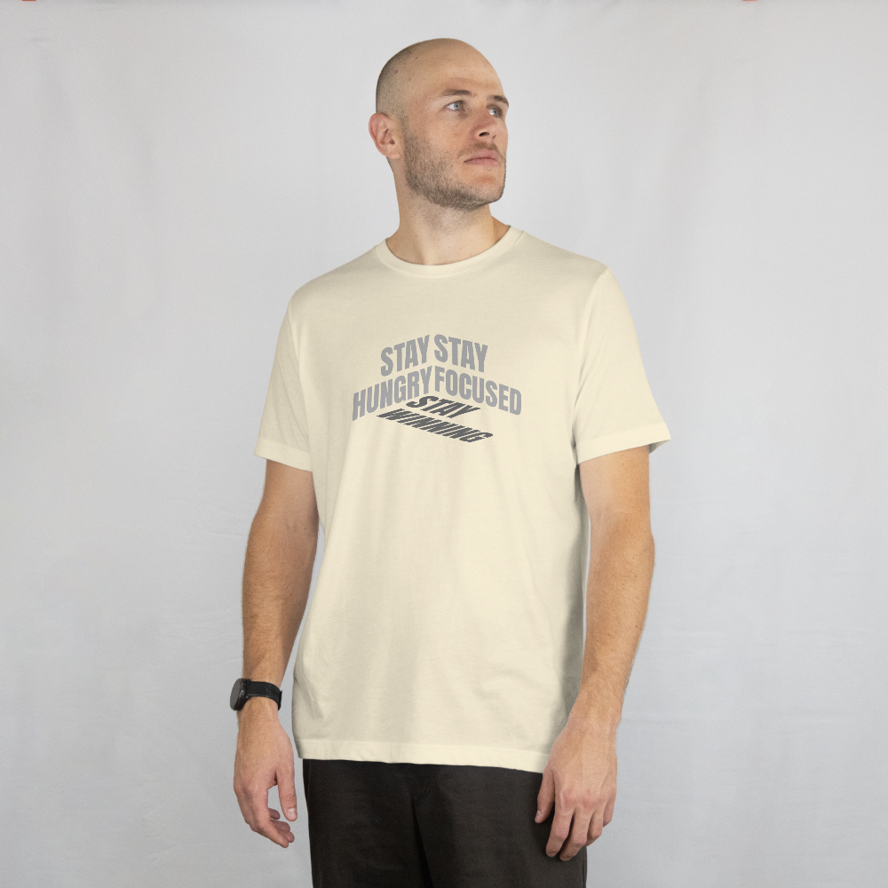 INSPYER STAY FOCUS STAY WINNING MOTIVATIONAL UNISEX T-SHIRT