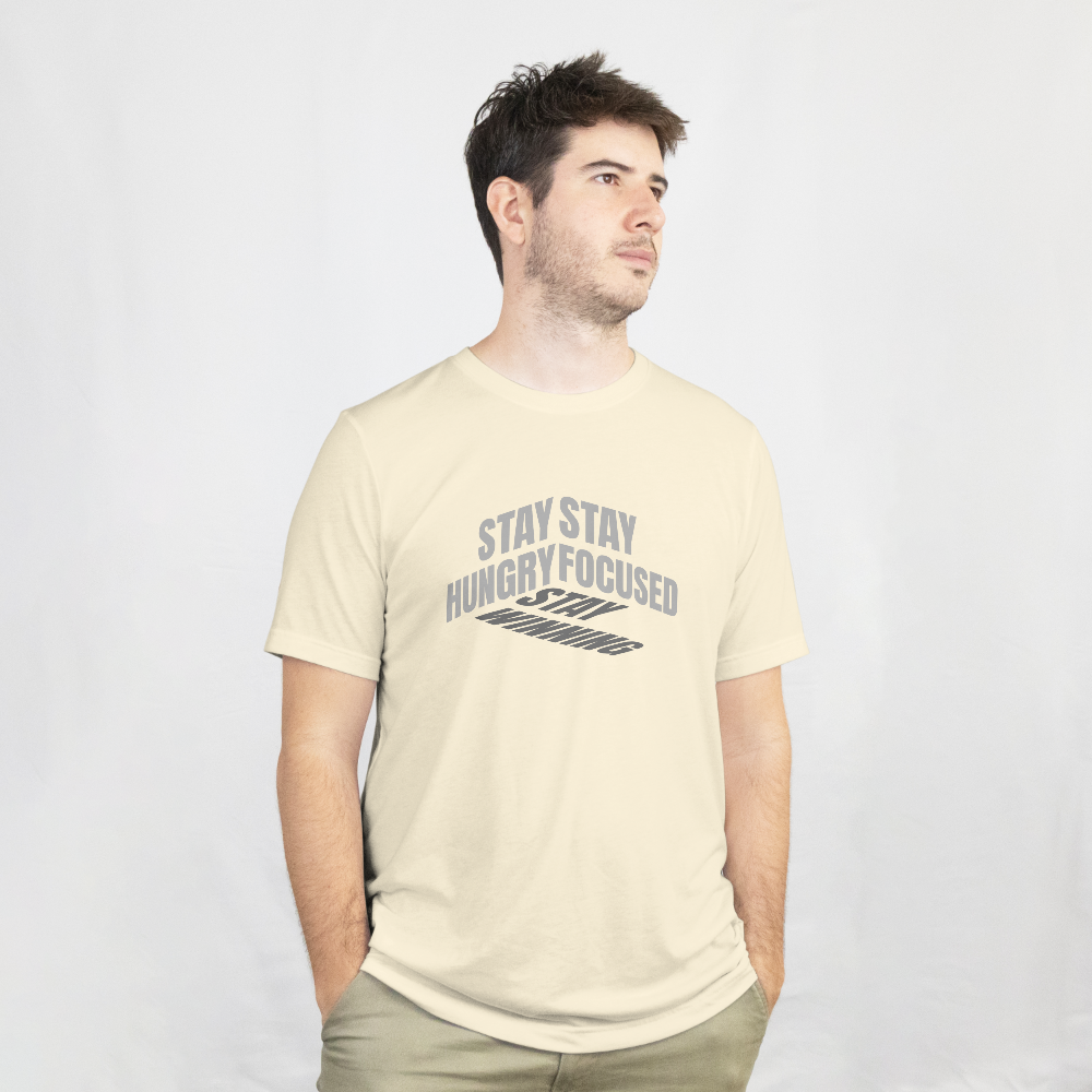INSPYER STAY FOCUS STAY WINNING MOTIVATIONAL UNISEX T-SHIRT