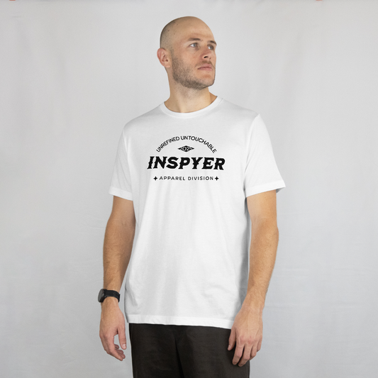 INSPYER UNREFINED UNTOUCHABLE MOTIVATIONAL UNISEX T-SHIRT