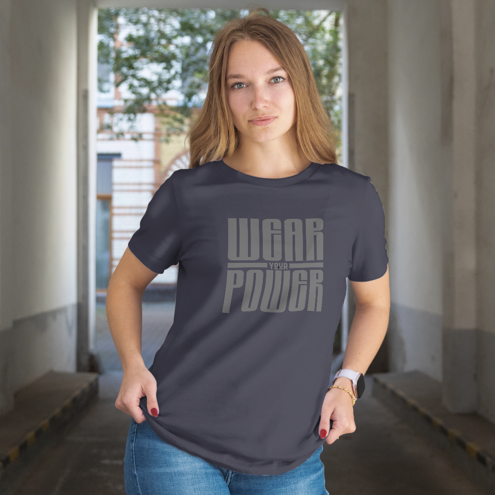 INSPYER WEAR YOUR POWER BOLD MOTIVATIONAL UNISEX T-SHIRT
