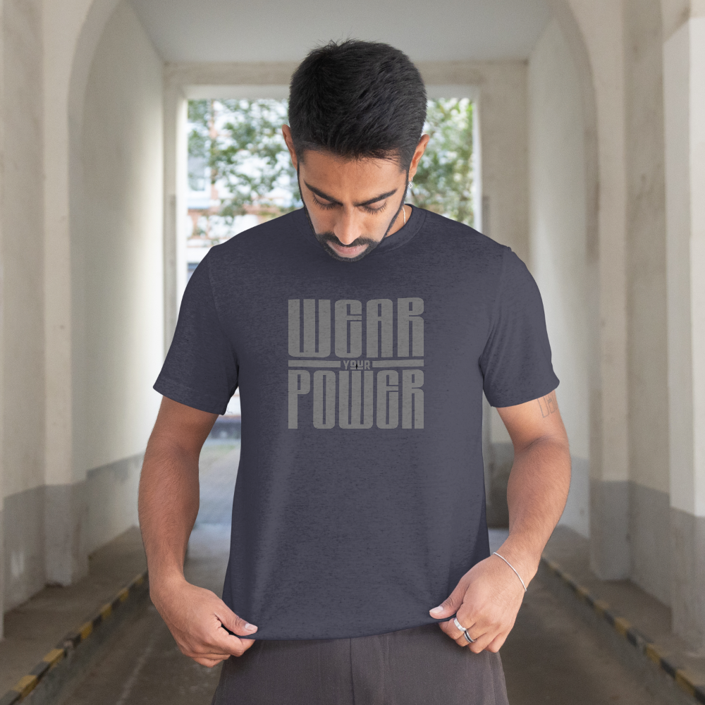 INSPYER WEAR YOUR POWER BOLD MOTIVATIONAL UNISEX T-SHIRT