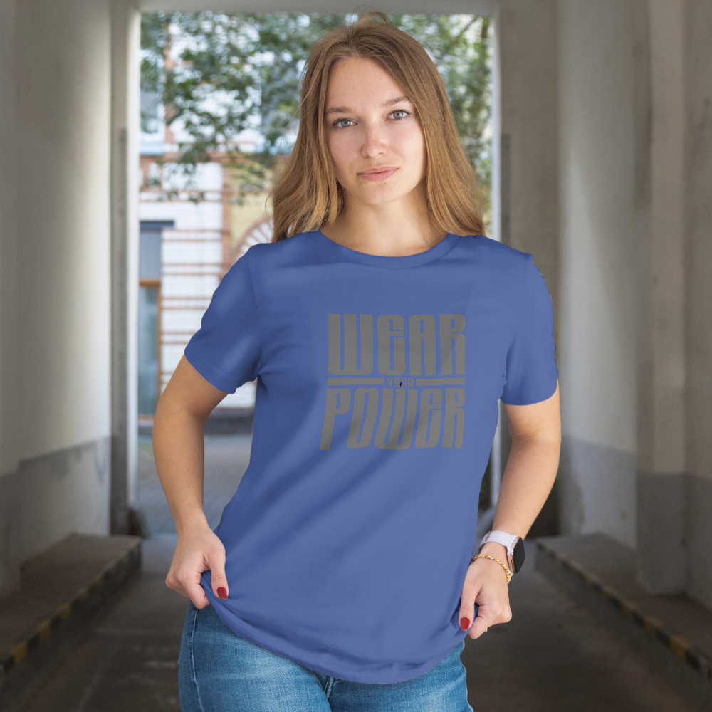 INSPYER WEAR YOUR POWER BOLD MOTIVATIONAL UNISEX T-SHIRT