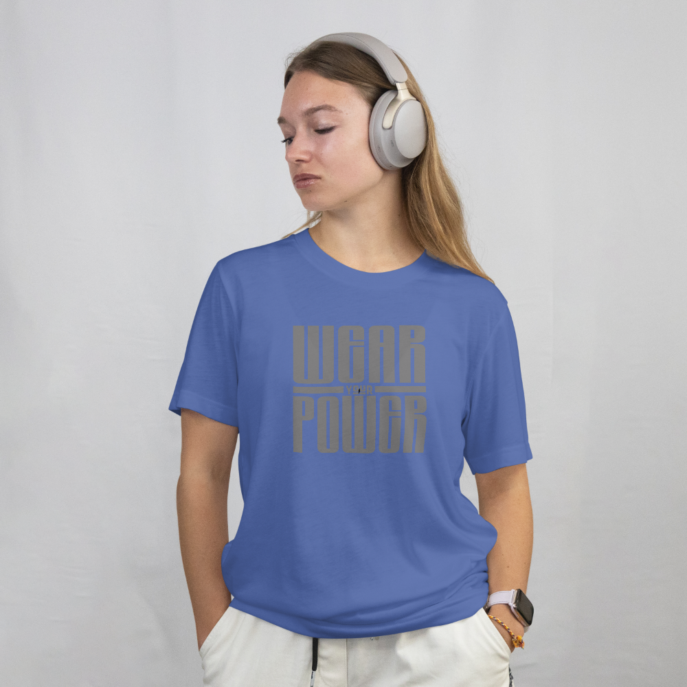 INSPYER WEAR YOUR POWER BOLD MOTIVATIONAL UNISEX T-SHIRT