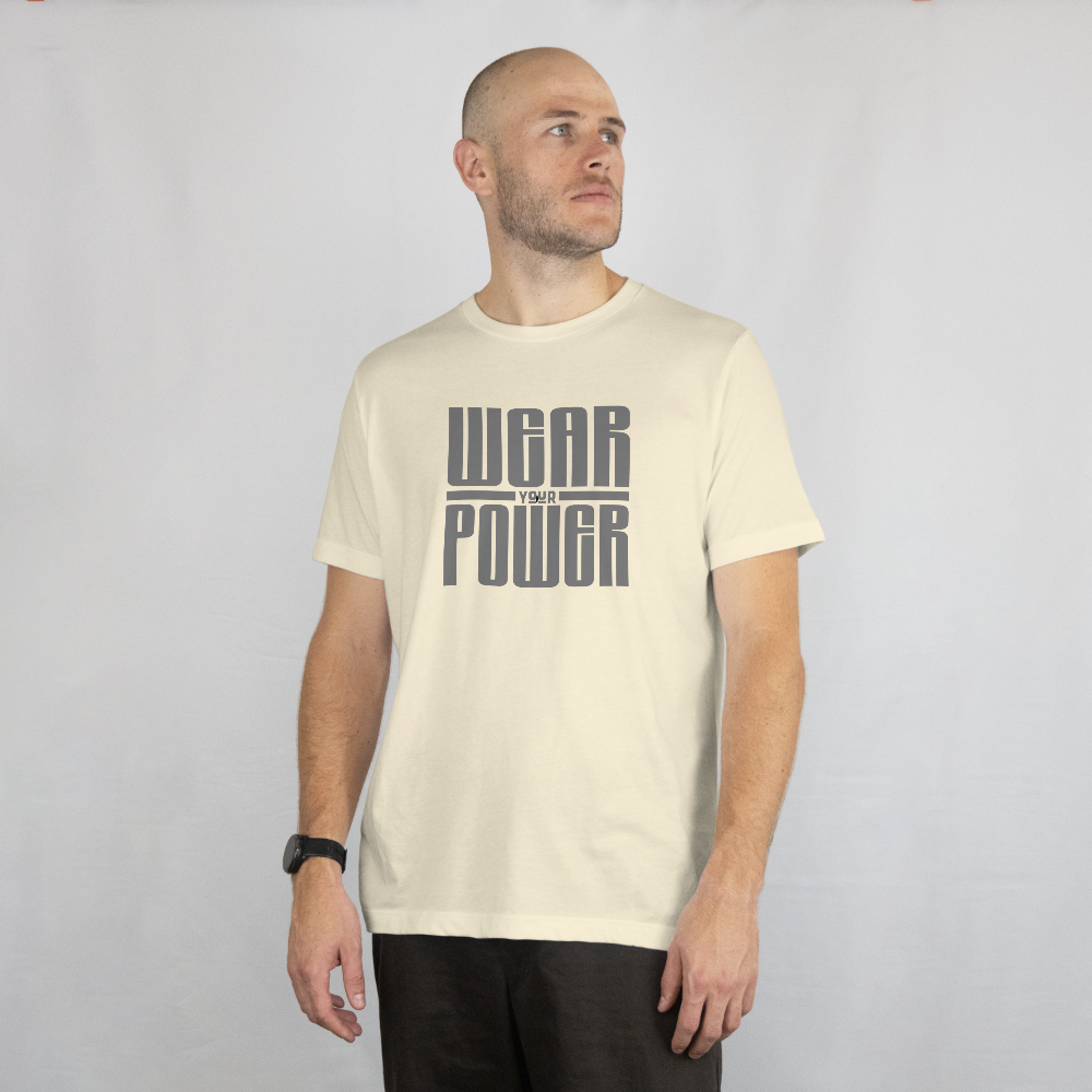 INSPYER WEAR YOUR POWER BOLD MOTIVATIONAL UNISEX T-SHIRT