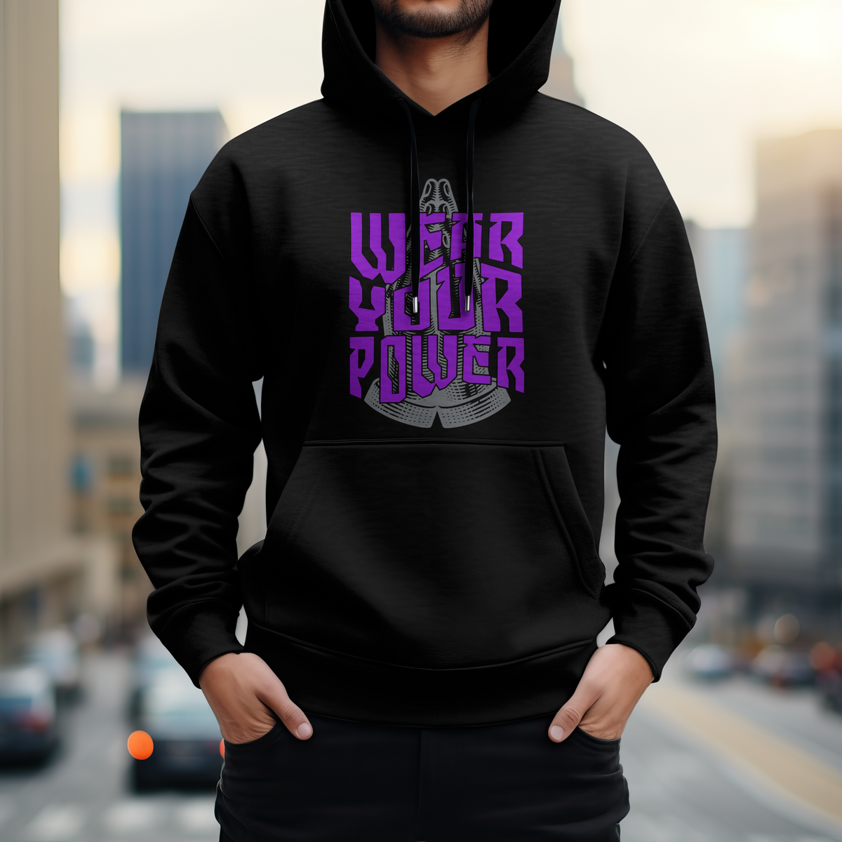 INSPYER Wear Your Power | Motivational Streetwear Hoodie