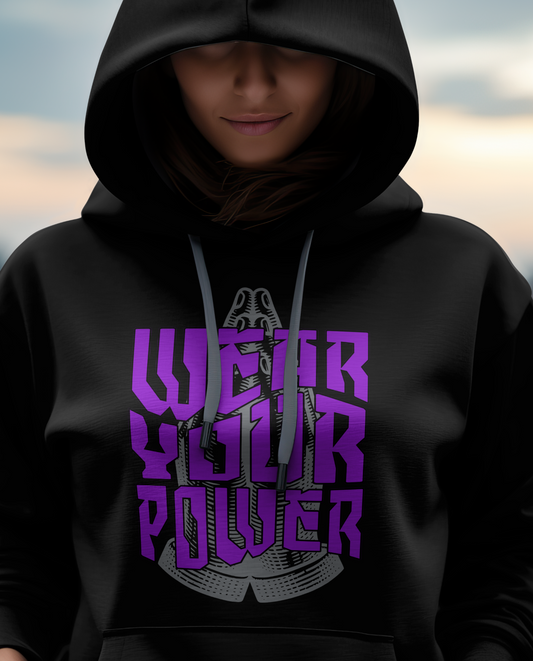 INSPYER Wear Your Power Unisex Streetwear Hoodie