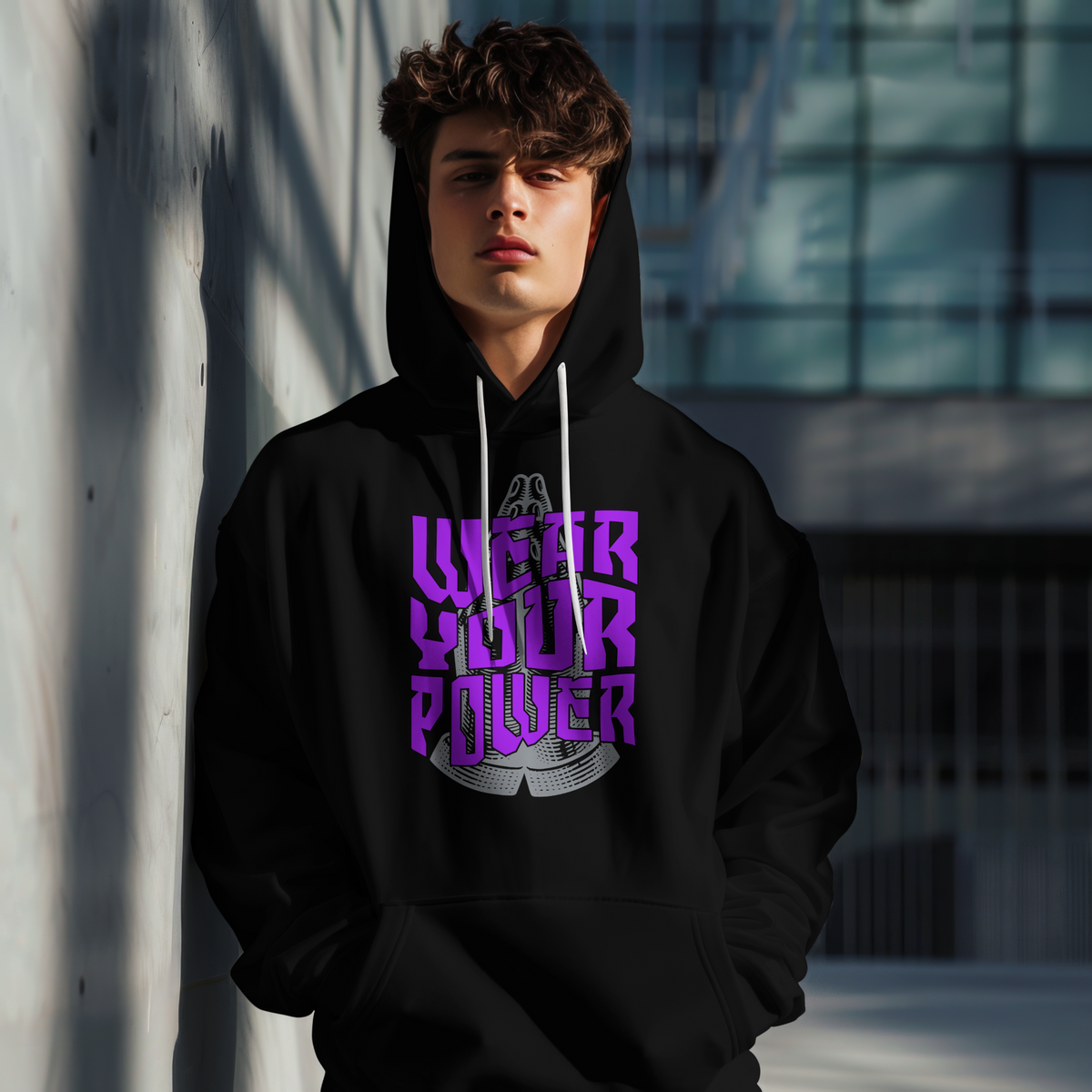 INSPYER Wear Your Power | Motivational Streetwear Hoodie