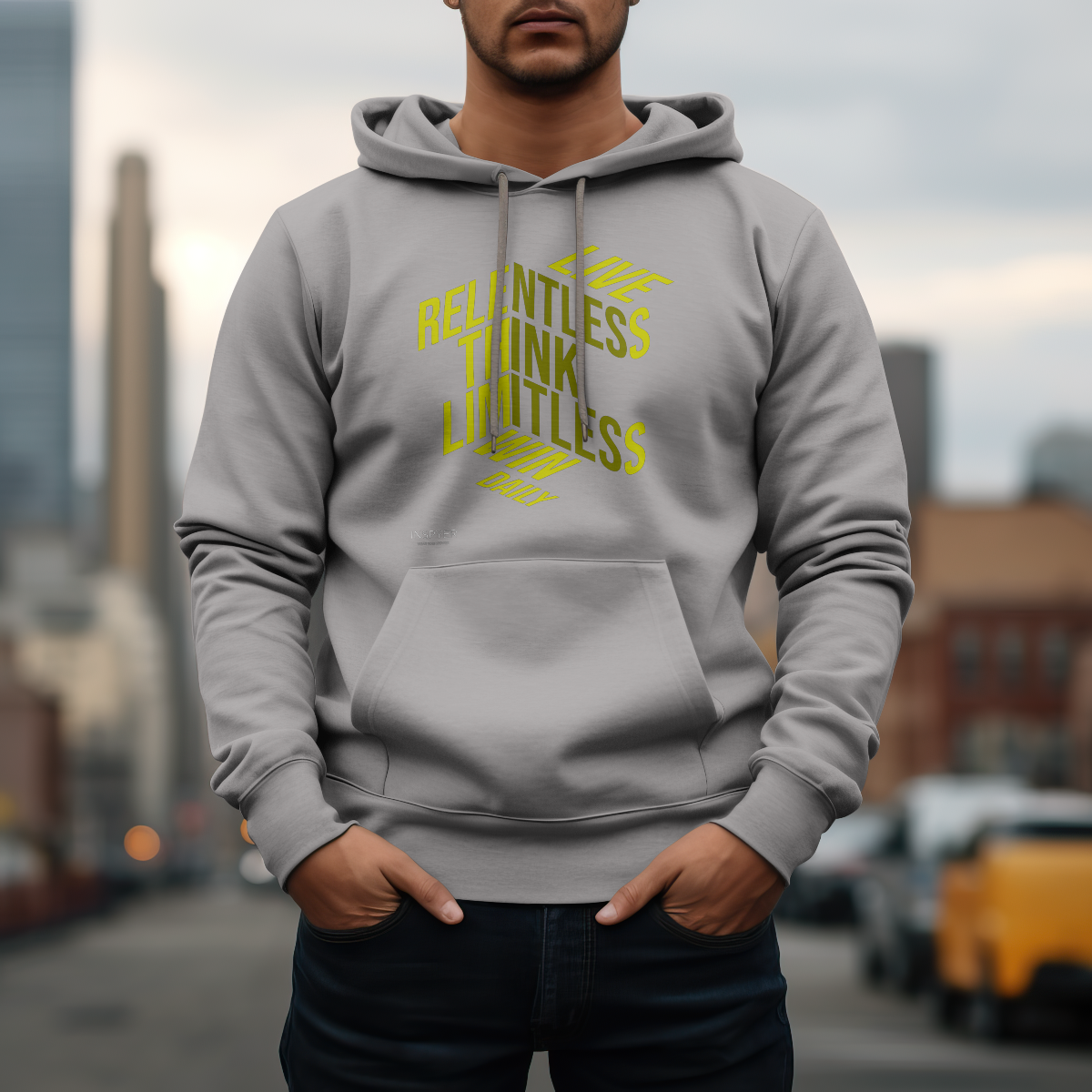 INSPYER Live Relentless Win Daily Unisex Streetwear Hoodie
