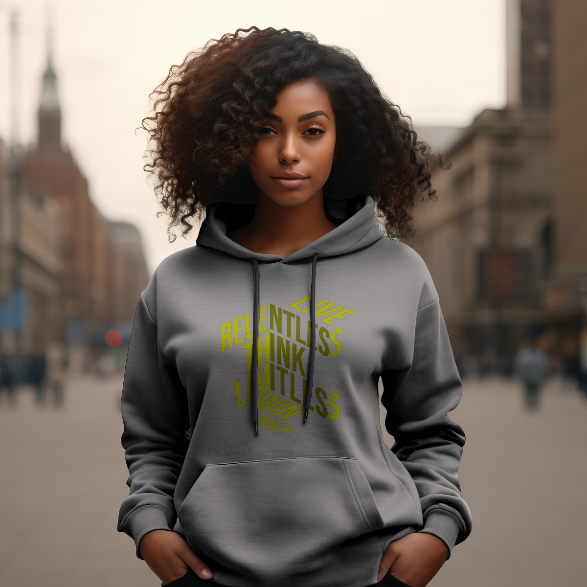 INSPYER Live Relentless Win Daily Unisex Streetwear Hoodie